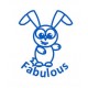61746 Fabulous Rabbit Classmate Teacher Reward Stamp