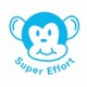 65252 Super Effort Monkey Classmate Teacher Reward Stamp