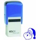 COLOP Printer Q24 Santa Picture Stamp - Blue