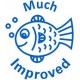 Trodat Classmate Stamp Fish Much Improved Ref 61745