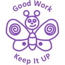 Trodat Classmate Stamp Butterfly Good Work Keep It Up Ref 61689