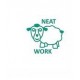 67695 - Neat Work Sheep Classmate Teacher Reward Stamp
