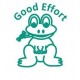 63268 - Good Effort (Frog) Classmate Teacher Reward Stamp