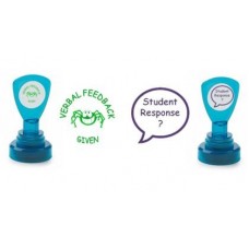 Verbal Feedback Given (Green) & Student Response (Purple) Motivational Reward Stamps