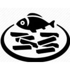 Loyalty Card Self Inking Stamp - Fish & Chips