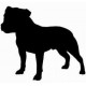 Loyalty Card Self Inking Stamp - Staffordshire Bull Terrier