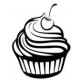 Loyalty Card Self Inking Stamp - Chocolate chip muffin