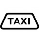 Loyalty Card Self Inking Stamp - TAXI