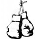 Loyalty Card Self Inking Stamp - Boxing Gloves