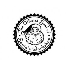 Santas Workshop - Official Seal - Self inking stamp 28mm max 5280