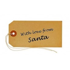With love from Santa - Self inking stamp 46 x16 mm