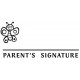 Parents Signature Stamp - 36 x 13mm