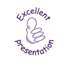 Excellent Presentation - Thumbs up - Violet Ink 22mm