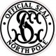 Santas official North Pole seal - (SNP4) 28 mm self inking Christmas stamp max 5280