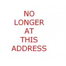 NO LONGER AT THIS ADDRESS - Self inking stamp - Red Ink - 28mm