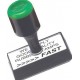 Low cost - traditional rubber stamp - 7cm x 7 cm