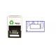 Paid - Self inking Dater Stamp - 52 x 31mm - 3255D