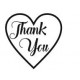 Thank you - Self inking stamp - 28 x 28mm