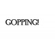 Gopping!- fun self inking stamp - black ink - 36 x 13mm