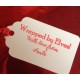 Wrapped by Elves - Christmas Gift tags (set of 6) Ready to use