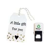 A Gift For You - Self inking stamp - 28 x 28 mm - Black ink