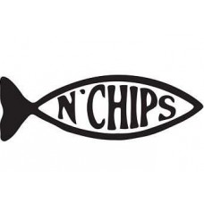 Fish n Chips - Loyalty Reward Self inking stamp - 11mm