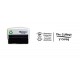 Logo - Self inking stamp - 78 x 23 mm Ideal for Longer Length Logos, and or text