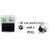 All you need is Love - Pug Dog - Self inking stamp - 57 x 21 mm