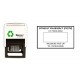 Personalised Self inking office Dater Stamp - black ink - 50 x 30mm 3255/D