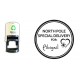 Personalised North Pole - Special Delivery Post Mark self Inking Stamp 28mm circ