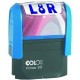 Colop P20L8RBE Word Stamp Blue "L8R" - Later