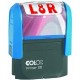 Colop P20L8RRD Word Stamp Red "L8R" - Later